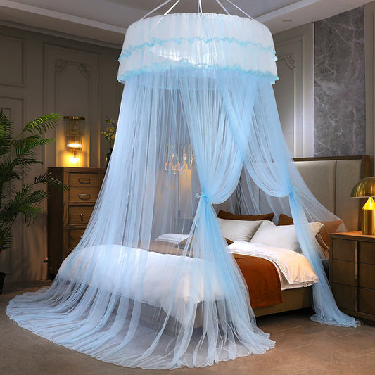 Princess Style Dome Mosquito Net with No Installation Needed