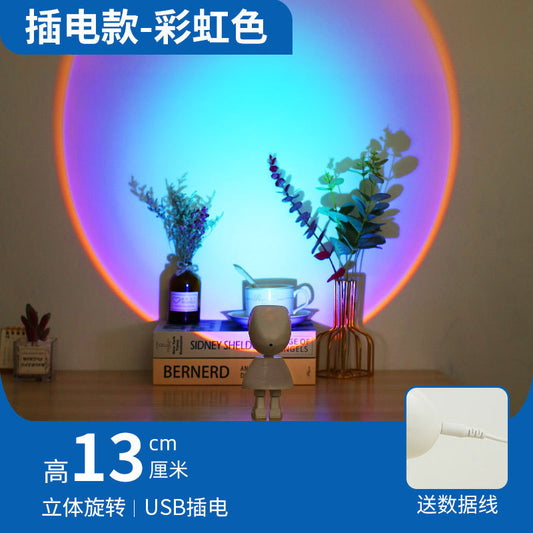 Astronaut Sunset Touch Control LED Night Light