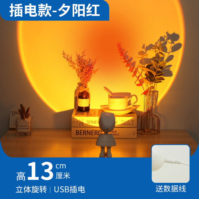 Astronaut Sunset Touch Control LED Night Light